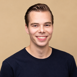 Profiel foto website met juiste achtergrond